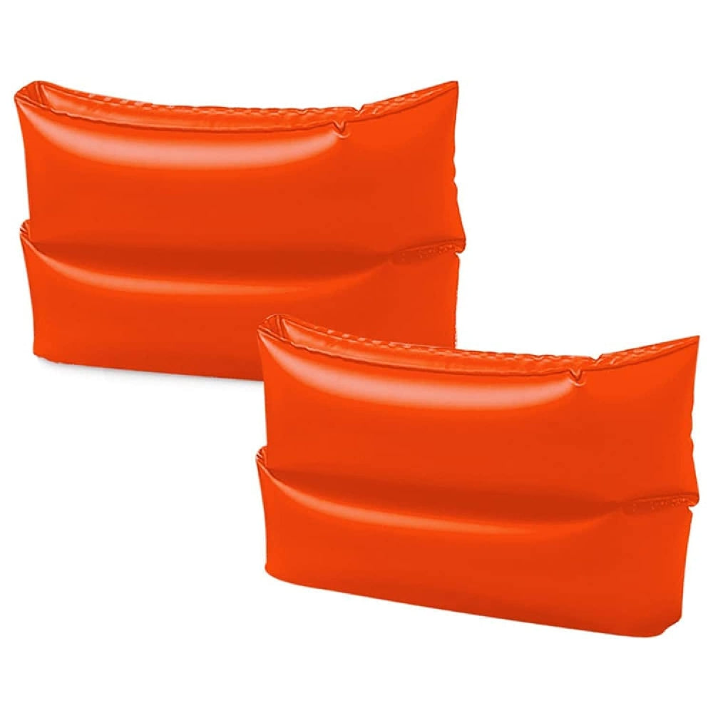 INTEX Large Deluxe Arm Bands – High-Buoyancy Inflatable Water Wings for Older Children & New Swimmers