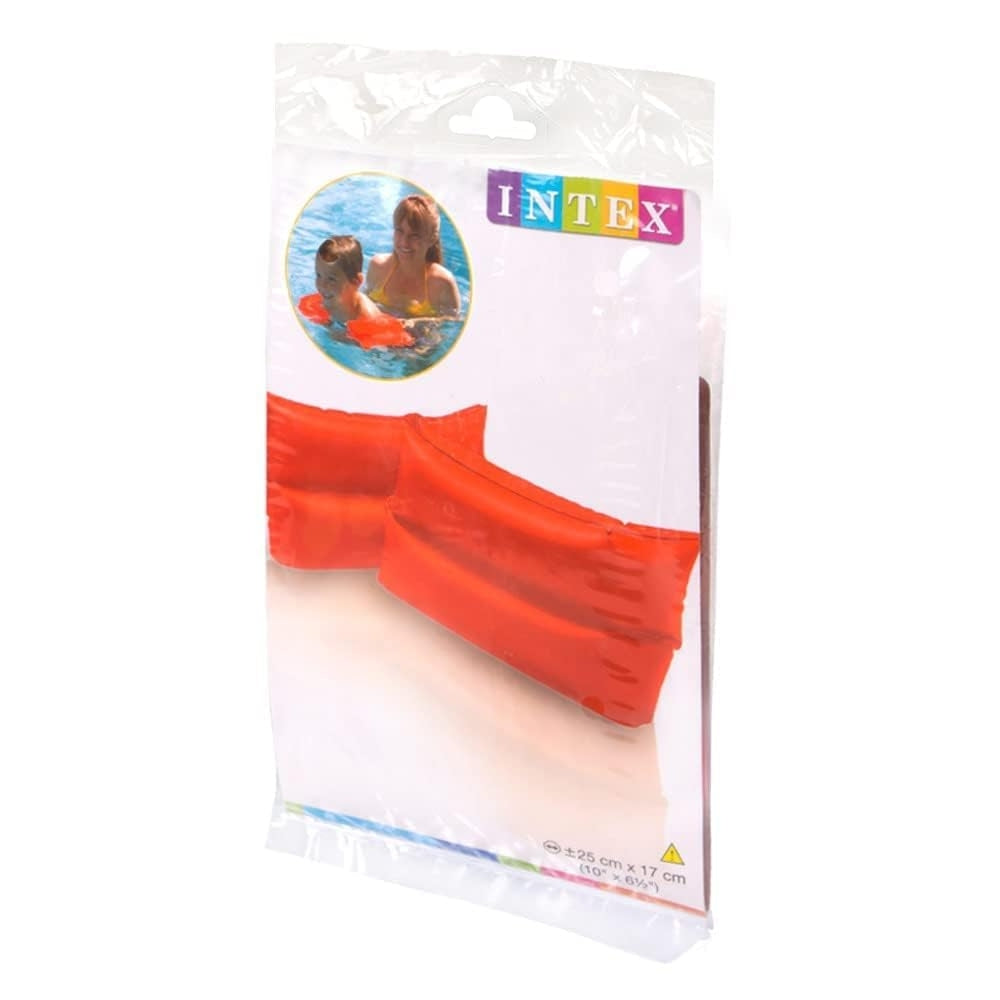 INTEX Large Deluxe Arm Bands – High-Buoyancy Inflatable Water Wings for Older Children & New Swimmers - Image 2