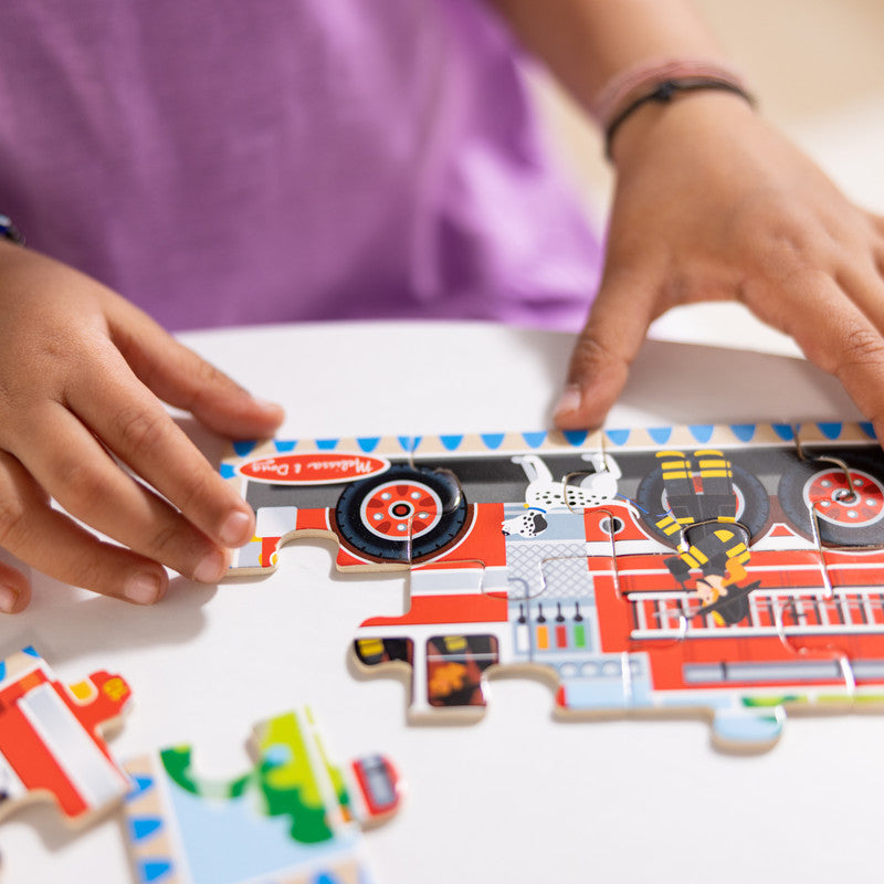 SMD _MELISSA & DOUG _SPIN MASTER Vehicle Puzzles in a Box - Image 4