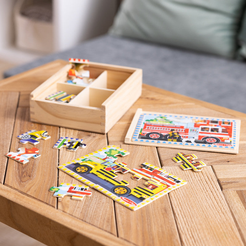 SMD _MELISSA & DOUG _SPIN MASTER Vehicle Puzzles in a Box - Image 5