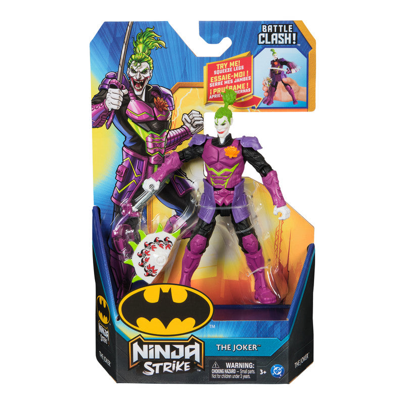 DC BATMAN BATTLE CLASH 6 INCH NINJA STRIKE THE JOKER FGR
