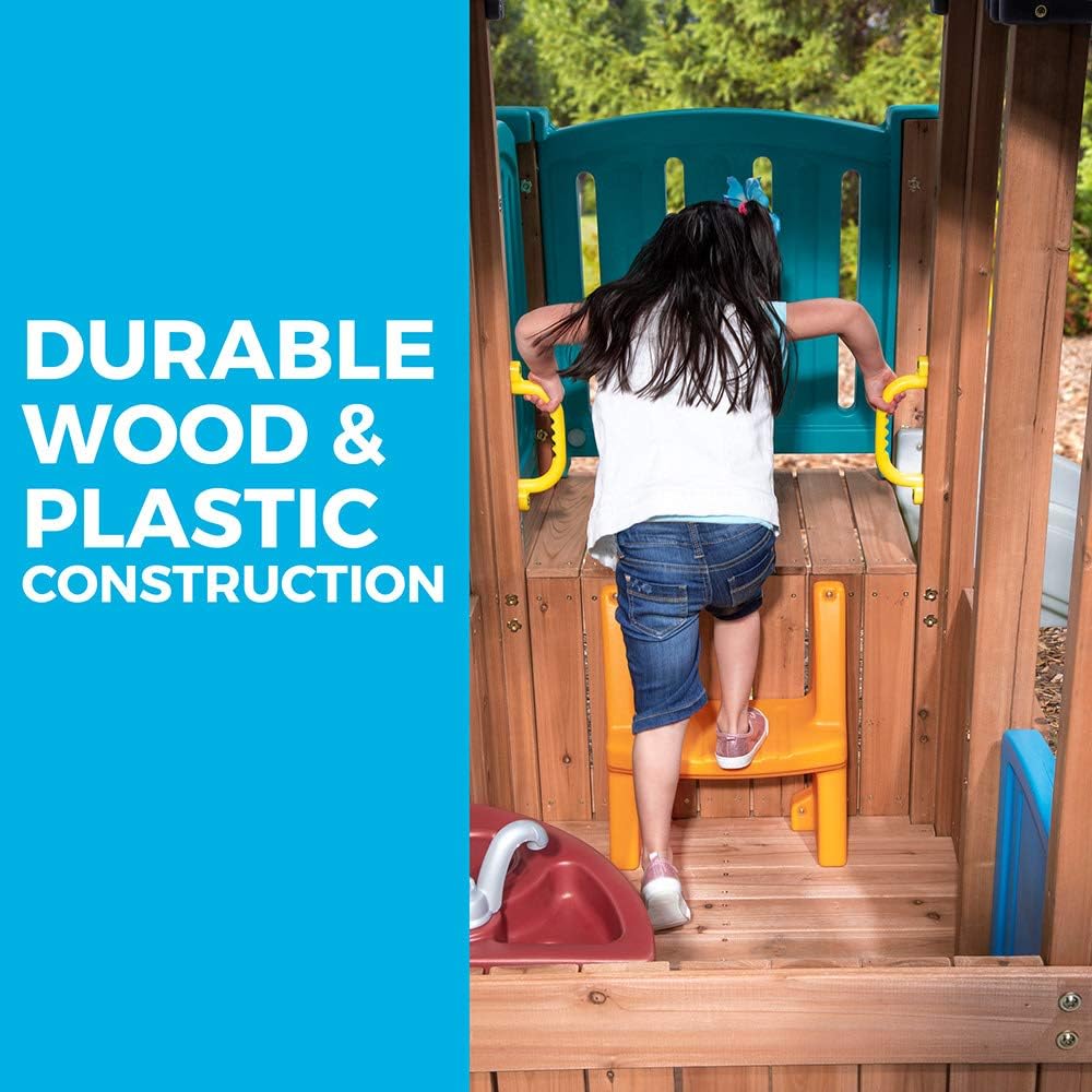WOODLAND ADVENTURE PLAYHOUSE&SLIDE - Image 4