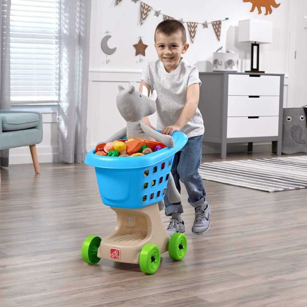 LIL HELPERS SHOPPING CART,BLUE - Image 2