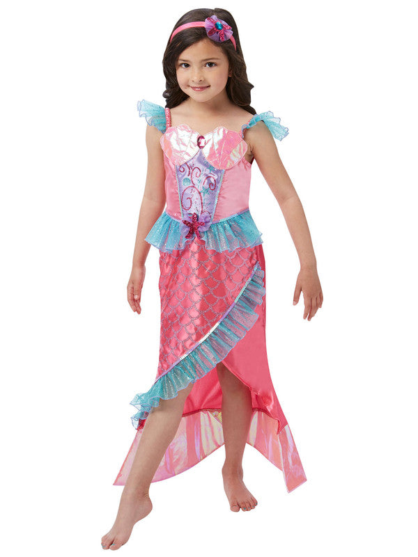  Deluxe Mermaid Princess Costume - Child's Size Medium (5-7 Years)