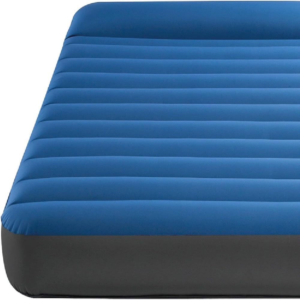 INTEX Twin Dura-Beam TPU Inflatable Camping Mat – Waterproof Sleeping Pad with Handheld Air Pump for Outdoors - Image 3