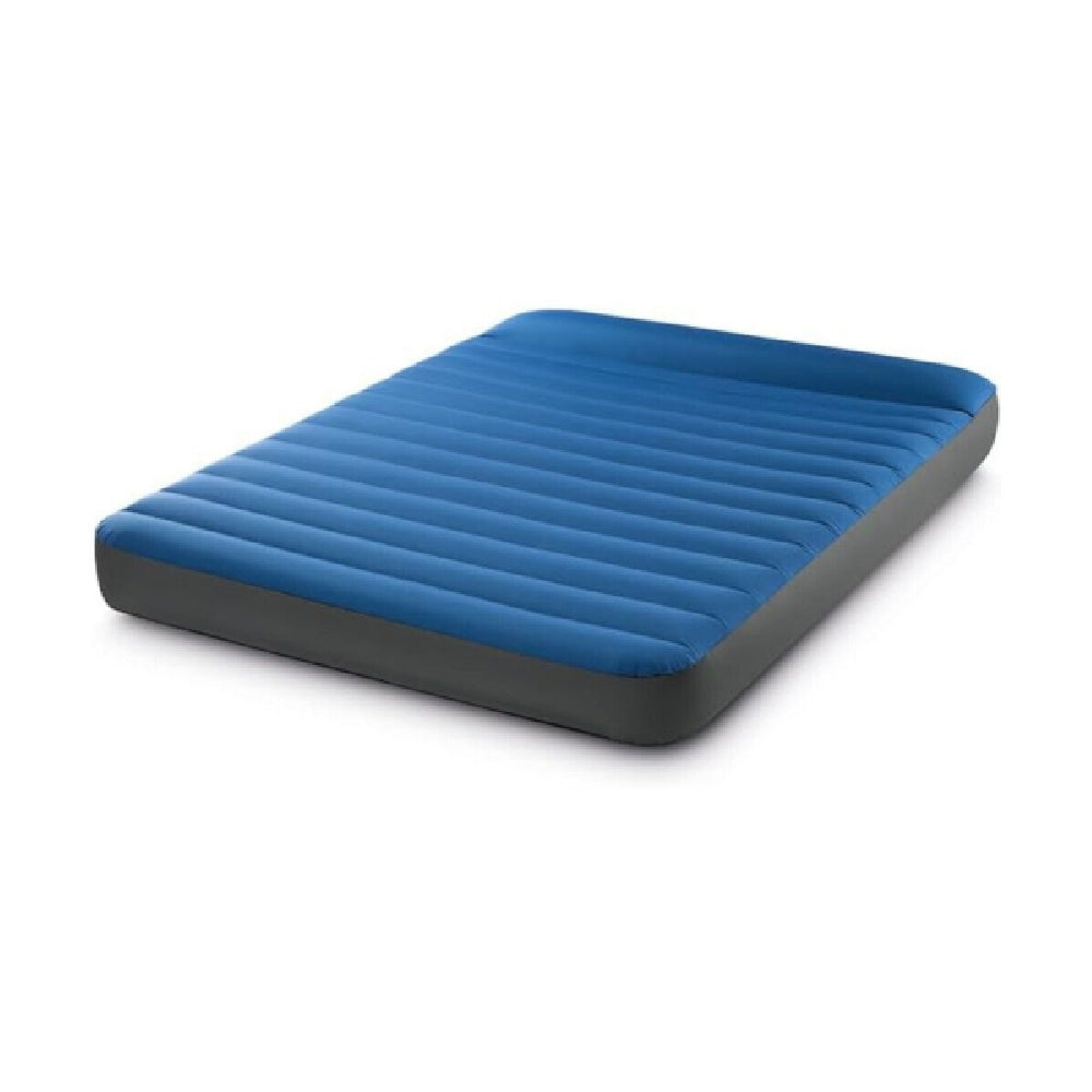 INTEX Queen Dura-Beam TPU Airbed Camping Mat – Lightweight Waterproof Mattress with Portable Air Pump for Travel - Image 2