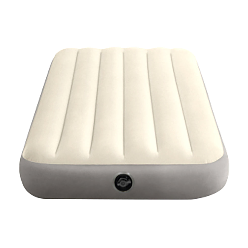 INTEX Twin Dura-Beam Single High Airbed – Compact Fiber-Tech Inflatable Mattress for Toddlers and Kids