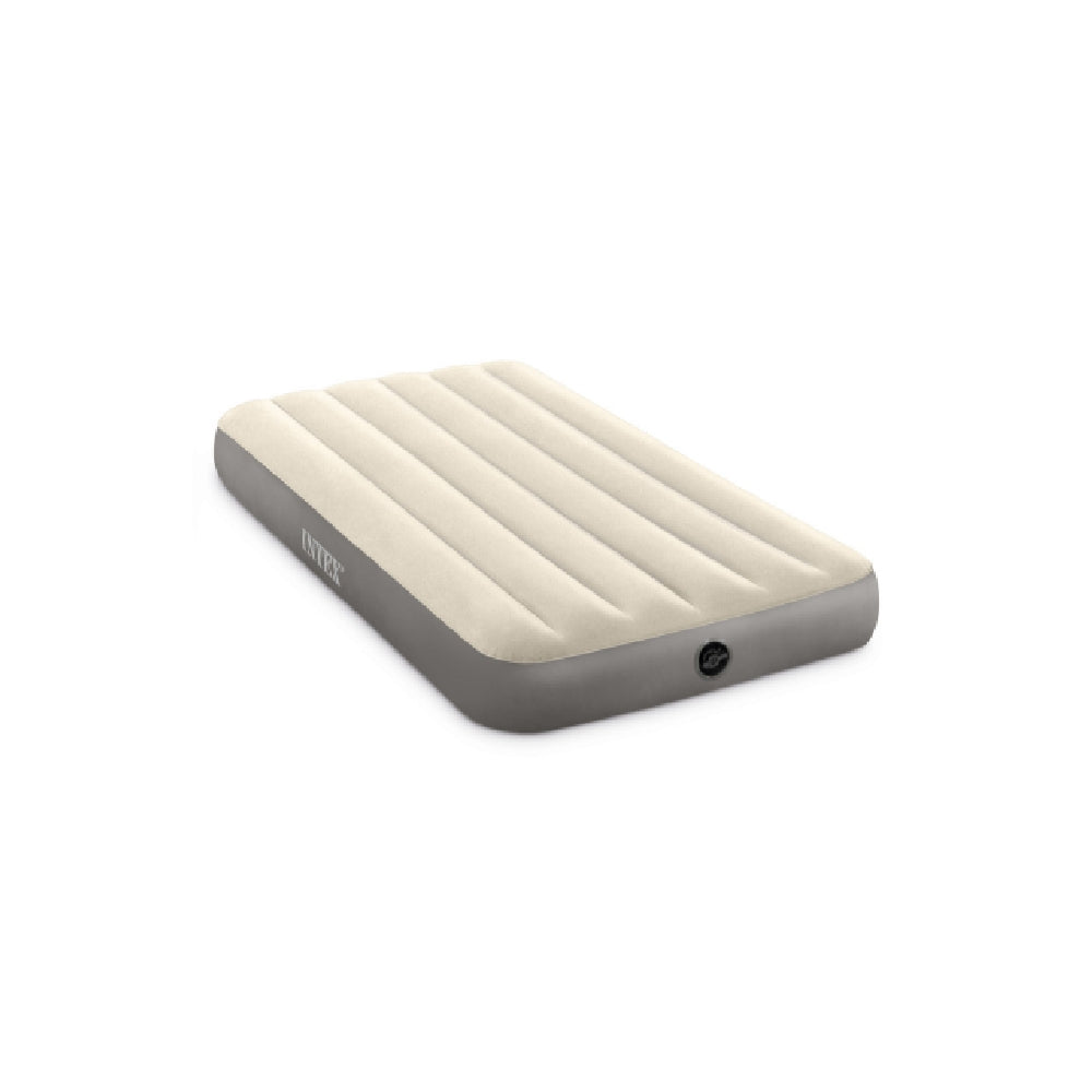 INTEX Twin Dura-Beam Single High Airbed – Compact Fiber-Tech Inflatable Mattress for Toddlers and Kids - Image 2