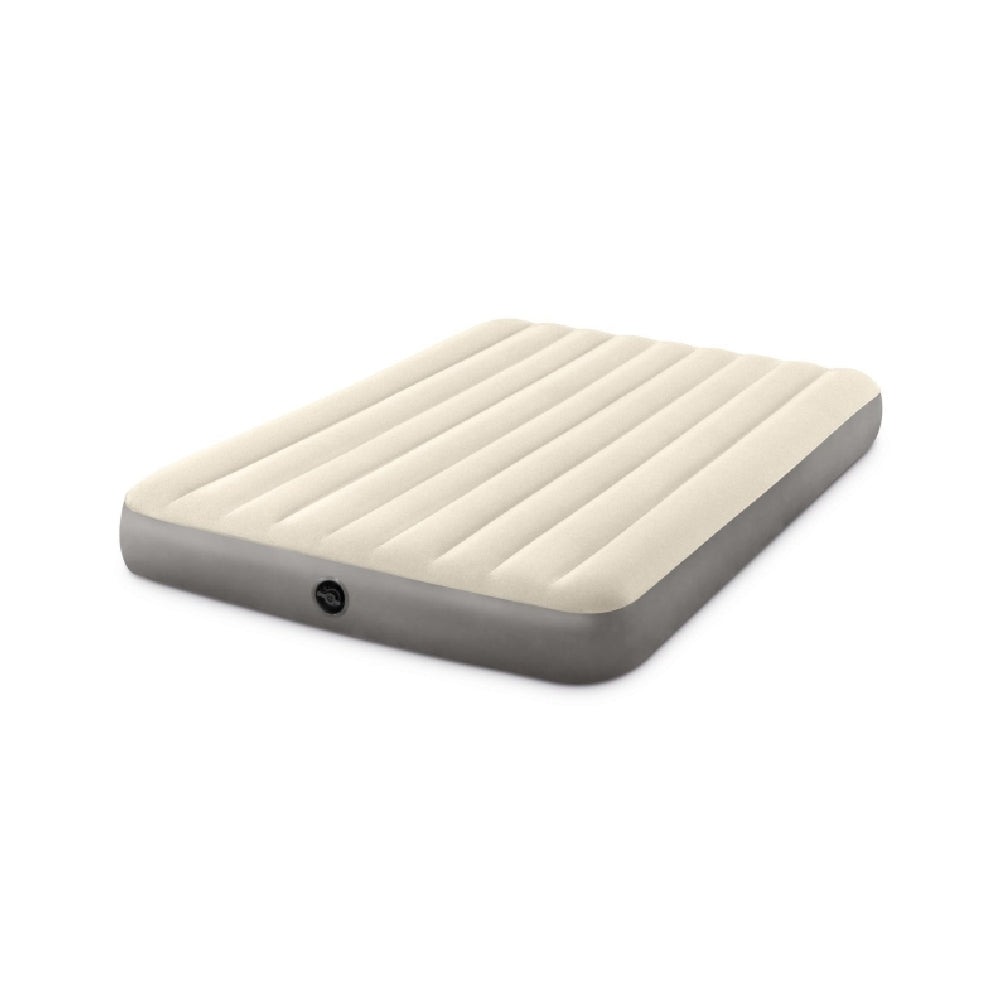 INTEX Queen Dura-Beam Single High Airbed – Essential Guest Bed with Fiber-Tech Support & Velvety Surface - Image 2