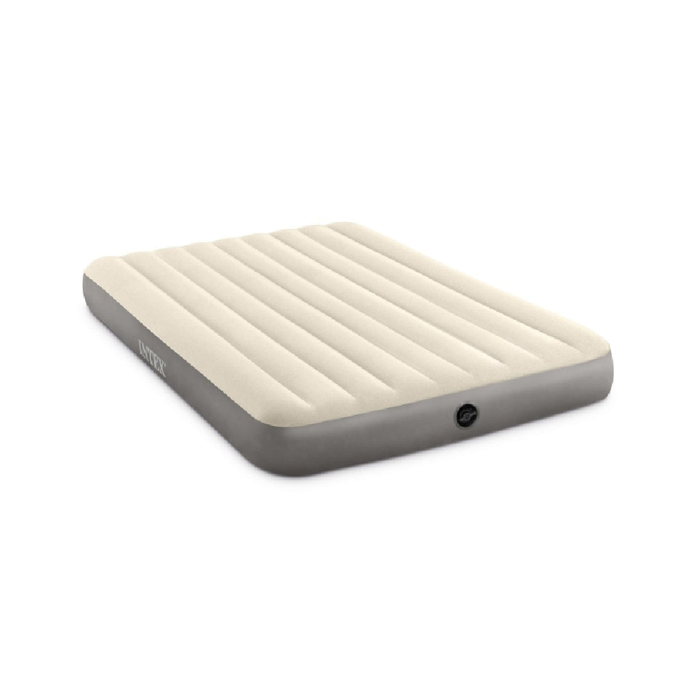 INTEX Queen Dura-Beam Single High Airbed – Essential Guest Bed with Fiber-Tech Support & Velvety Surface - Image 3