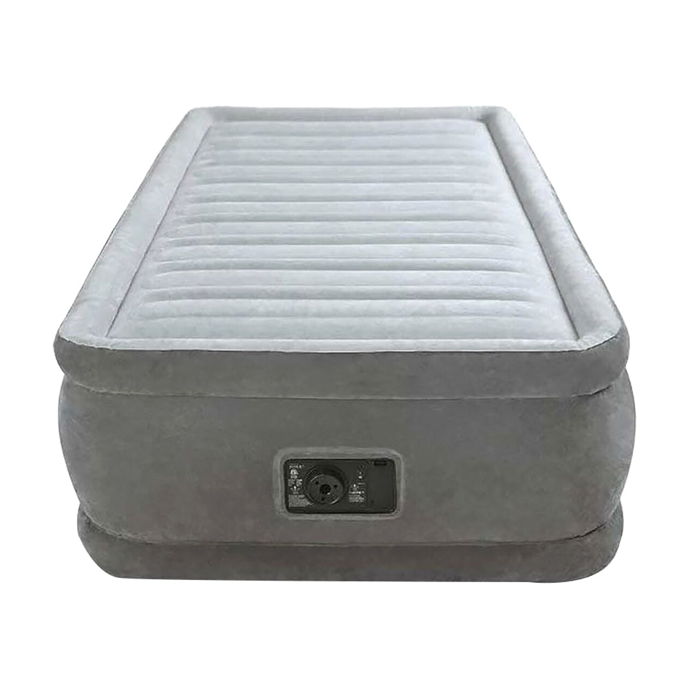 INTEX Queen Comfort-Plush Mid-Rise Air Mattress – 13in High Dura-Beam Deluxe Inflatable Bed for Home Guests