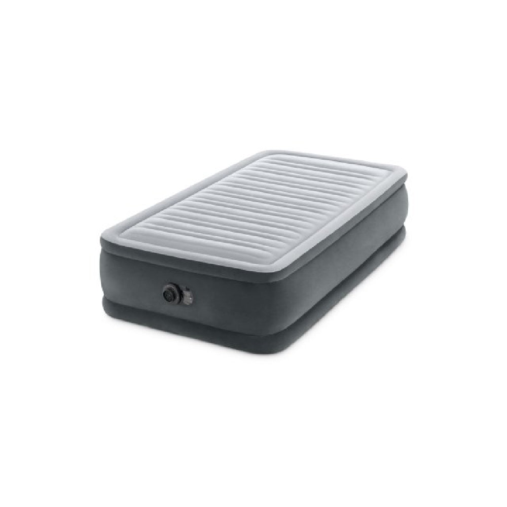 INTEX Queen Comfort-Plush Mid-Rise Air Mattress – 13in High Dura-Beam Deluxe Inflatable Bed for Home Guests - Image 2
