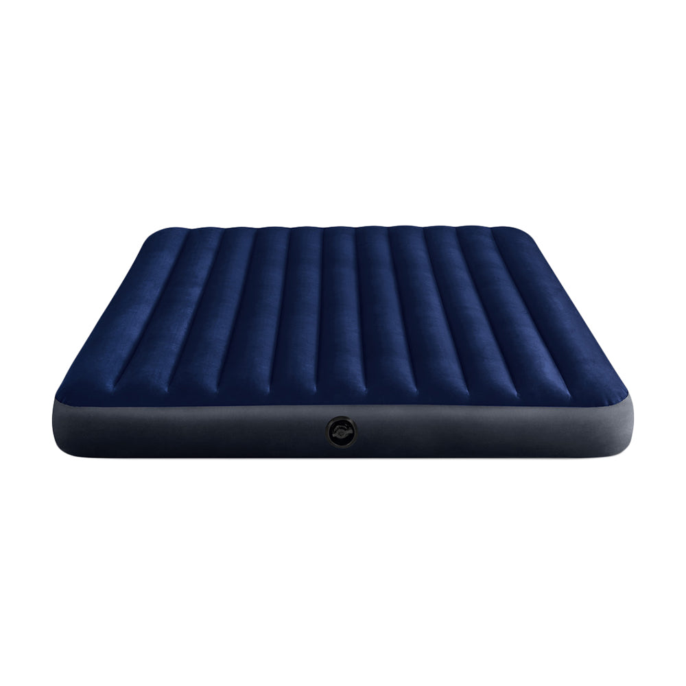 INTEX Dura-Beam Downy Air Mattress – Full Size Fiber-Tech Standard Inflatable Bed for Home & Camping