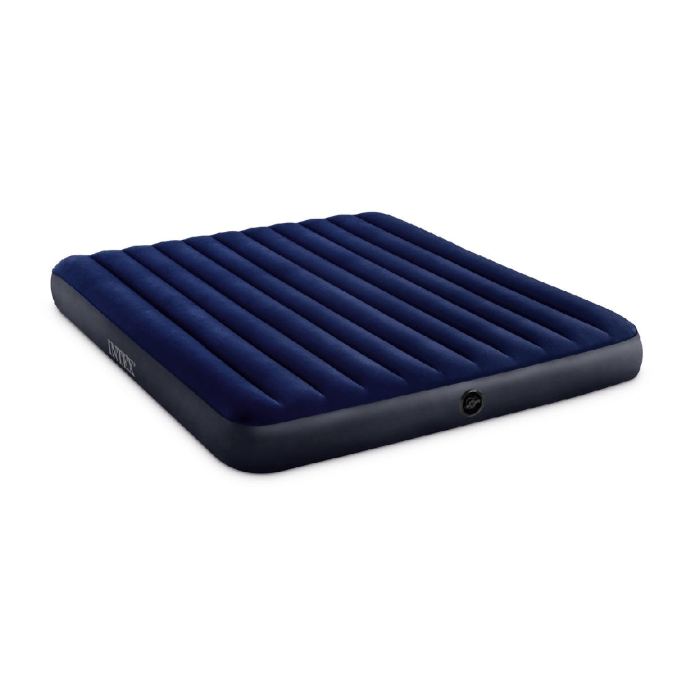 INTEX Dura-Beam Downy Air Mattress – Full Size Fiber-Tech Standard Inflatable Bed for Home & Camping - Image 2