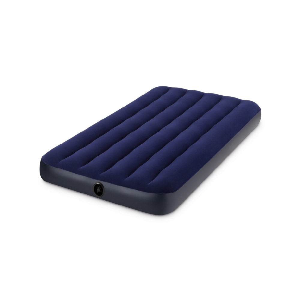 INTEX Twin Dura-Beam Classic Downy Air Mattress – Standard Height Inflatable Bed for Guest and Camping Use - Image 3
