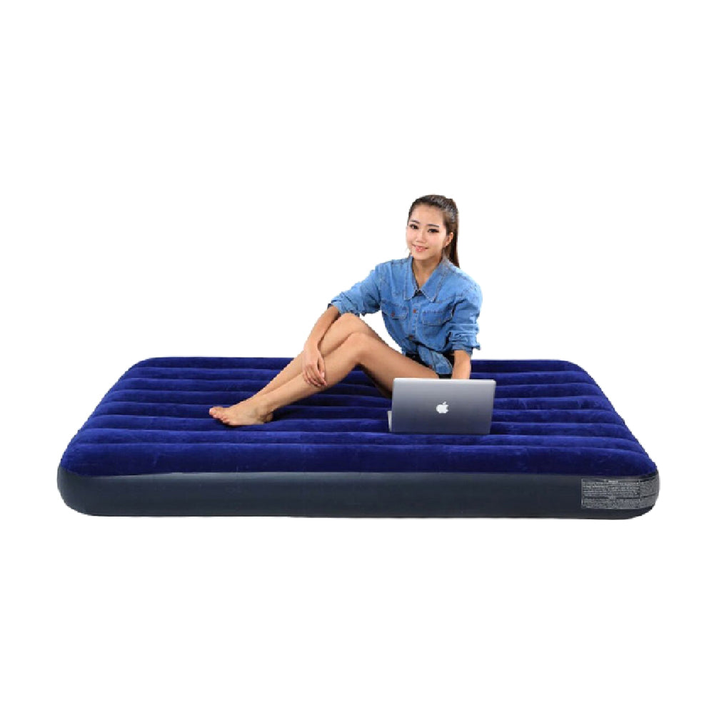 INTEX Full Size Dura-Beam Classic Downy Airbed – Durable Fiber-Tech Inflatable Mattress for Home or Camping - Image 4
