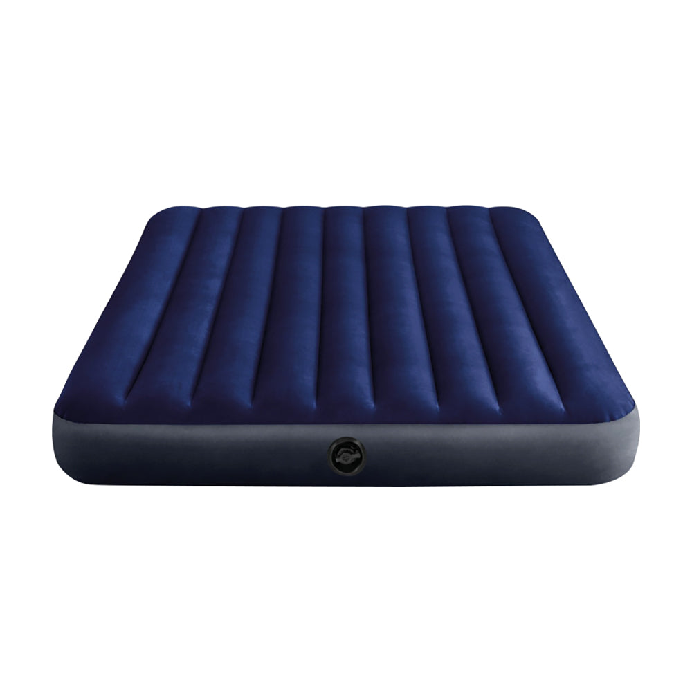 INTEX Queen Dura-Beam Classic Downy Airbed – Standard High-Strength Inflatable Mattress for Reliable Comfort