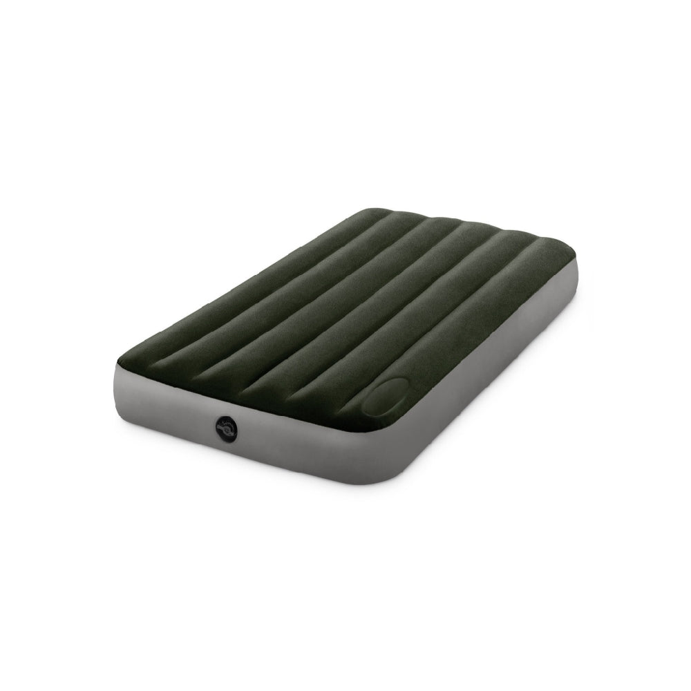 INTEX Twin Dura-Beam Downy Airbed – Standard Fiber-Tech Inflatable Mattress for Camping and Guest Comfort - Image 3