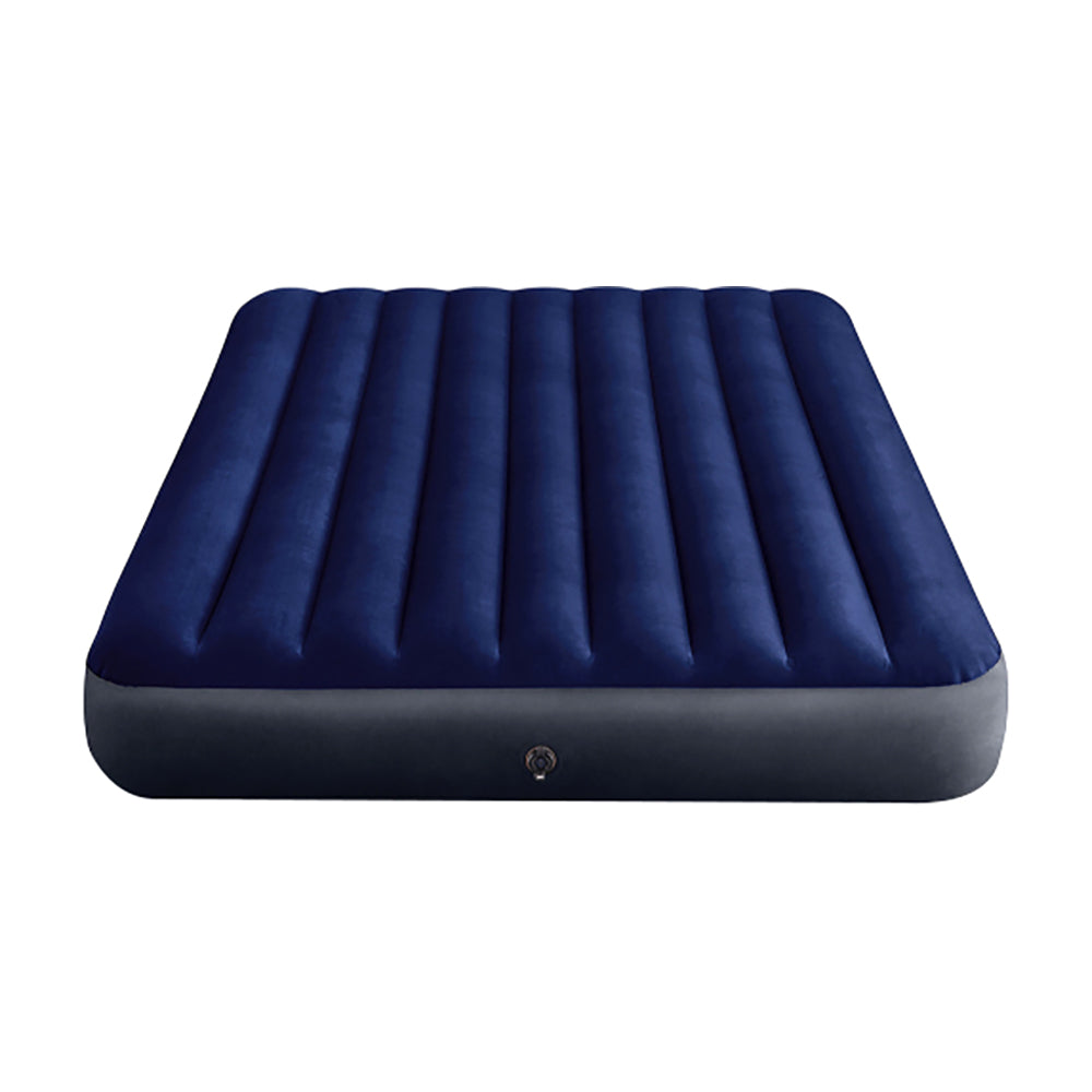INTEX Dura-Beam Classic Downy Airbed – Twin Size Durable Inflatable Mattress for Indoor/Outdoor Camping