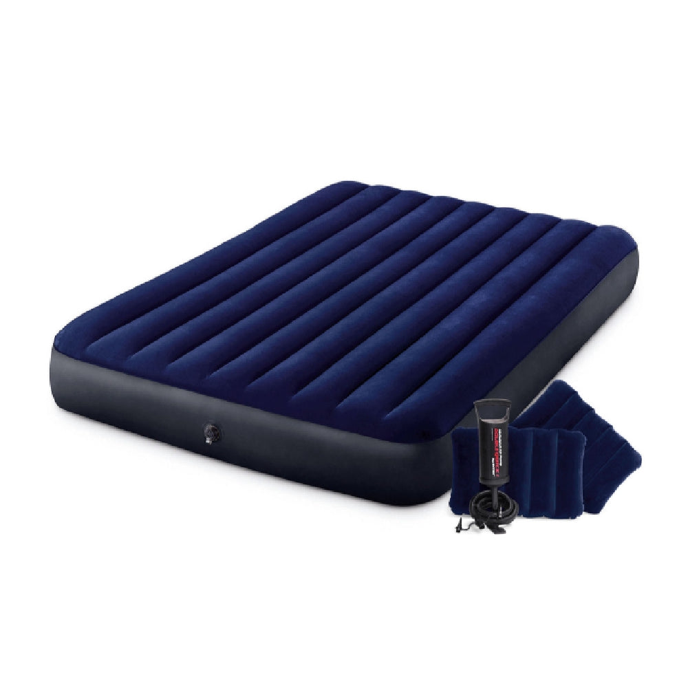 INTEX Dura-Beam Classic Downy Airbed – Twin Size Durable Inflatable Mattress for Indoor/Outdoor Camping - Image 2