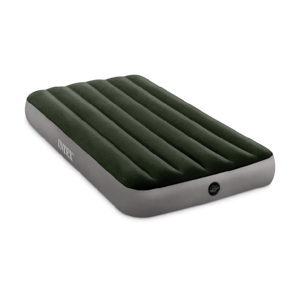 INTEX Dura-Beam Standard Prestige Air Mattress – Full Size Durable Inflatable Guest Bed with Velvety Sleep Top - Image 3