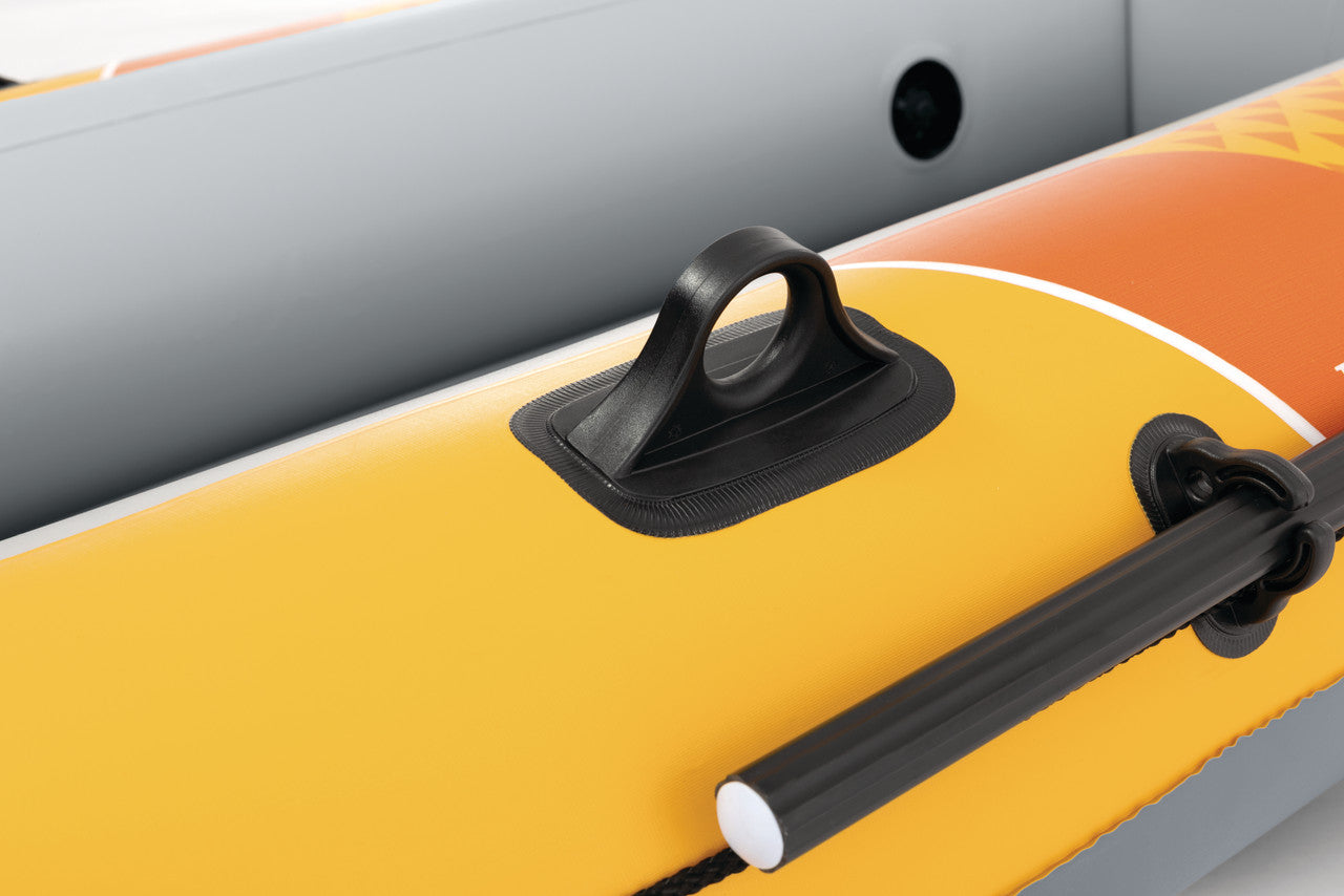 INTEX Challenger 2 Deluxe Inflatable Boat Set – 2-Person Recreational Rowing Raft Includes Aluminum Oars & Pump - Image 5