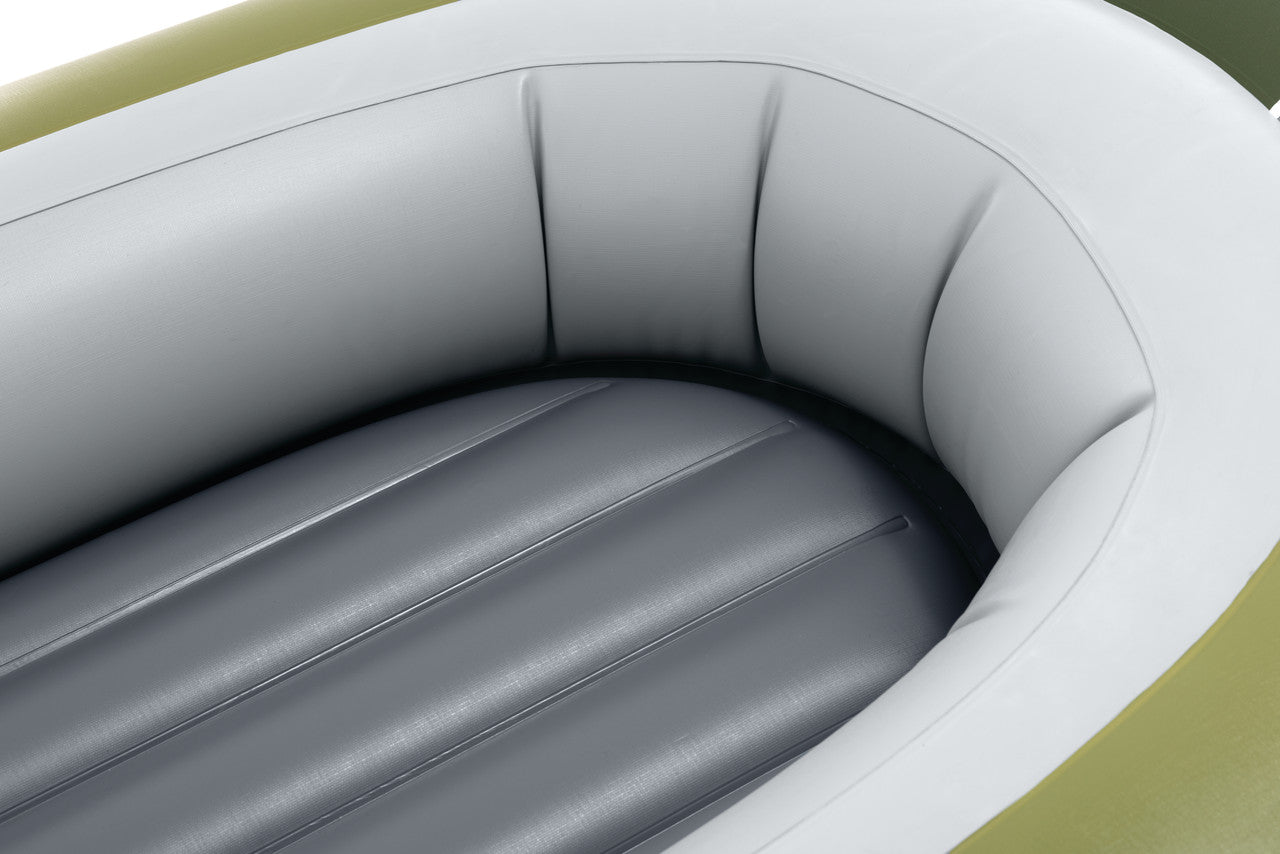INTEX Seahawk 2 Adventure Inflatable Boat – 2-Person Durable Fishing & Rowing Raft with Oar Locks & Pump - Image 4