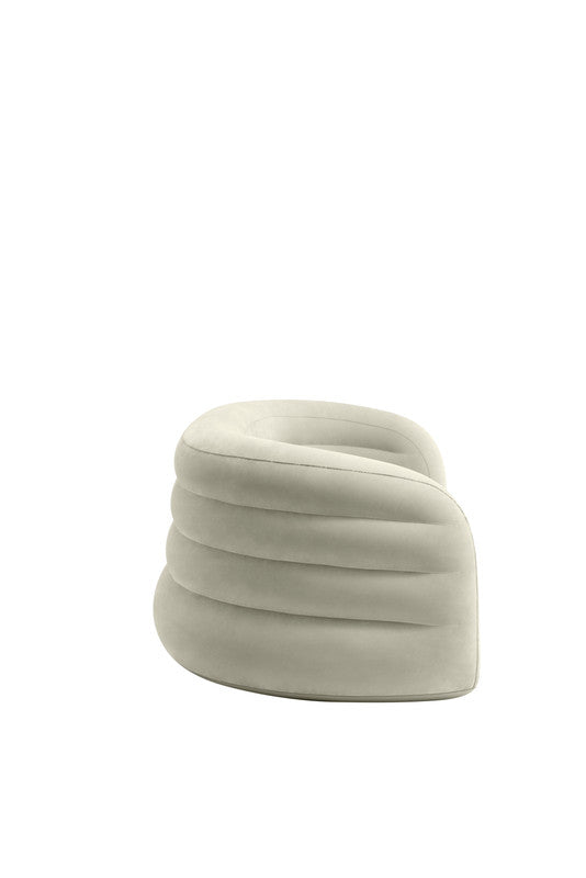 INTEX Curved Inflatable Sectional Sofa – Versatile L-Shape Lounging Couch for Indoor Use or Camping - Image 2