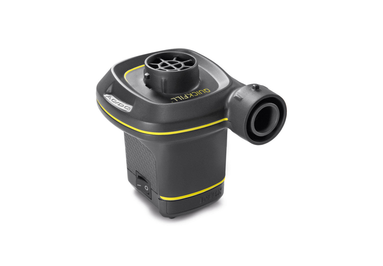 INTEX 220V QuickFill AC/DC Electric Pump – Universal Home & Car High-Speed Inflator with 3 Nozzles - Image 2