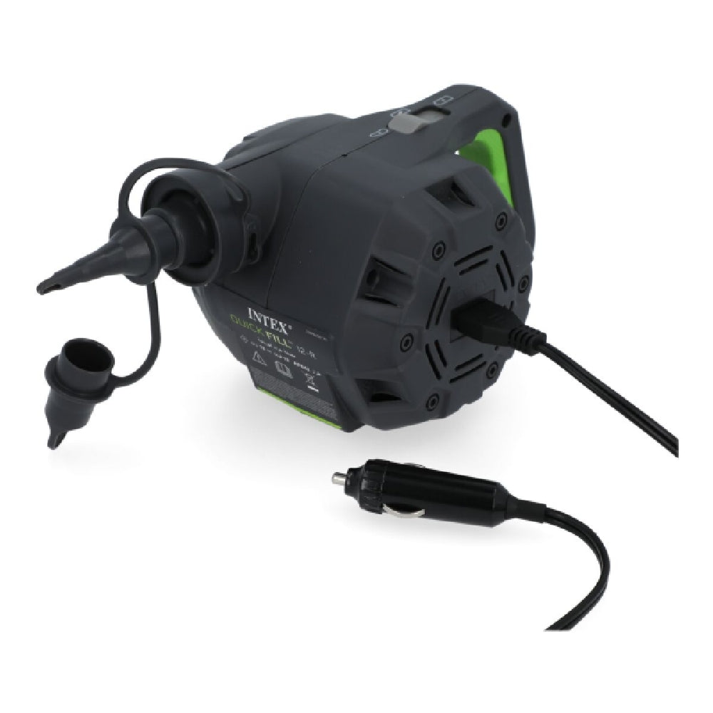 INTEX Quick-Fill 220V AC Electric Pump – High-Volume Electric Inflator with 3 Interconnecting Nozzles - Image 4