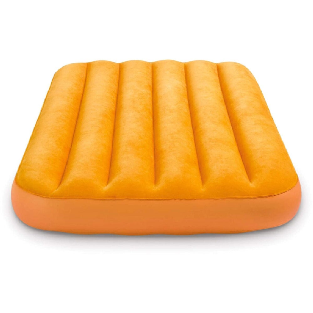 INTEX Cozy Kidz Inflatable Airbed – Brightly Colored Travel Mattress for Kids with Soft Flocked Surface - Image 3