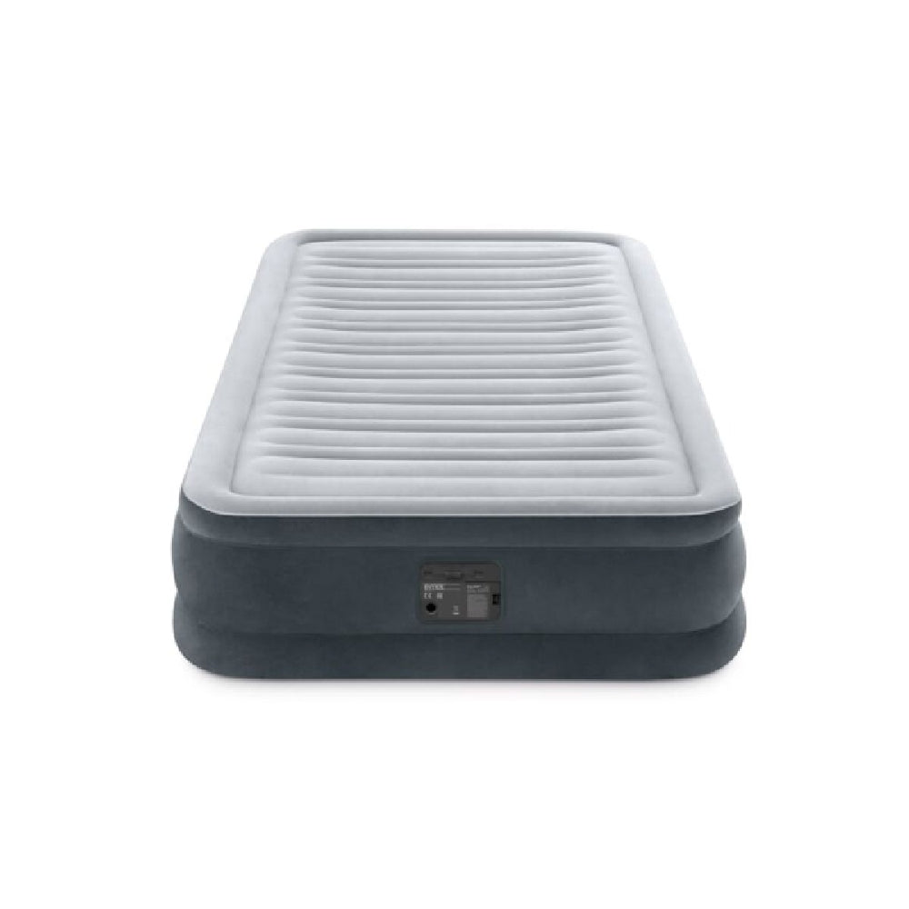 INTEX Dura-Beam Plus Comfort-Plush Air Mattress – Queen Size 13in High Inflatable Bed with Internal AC Pump - Image 2