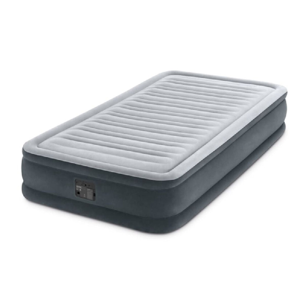 INTEX Dura-Beam Plus Comfort-Plush Air Mattress – Queen Size 13in High Inflatable Bed with Internal AC Pump - Image 3