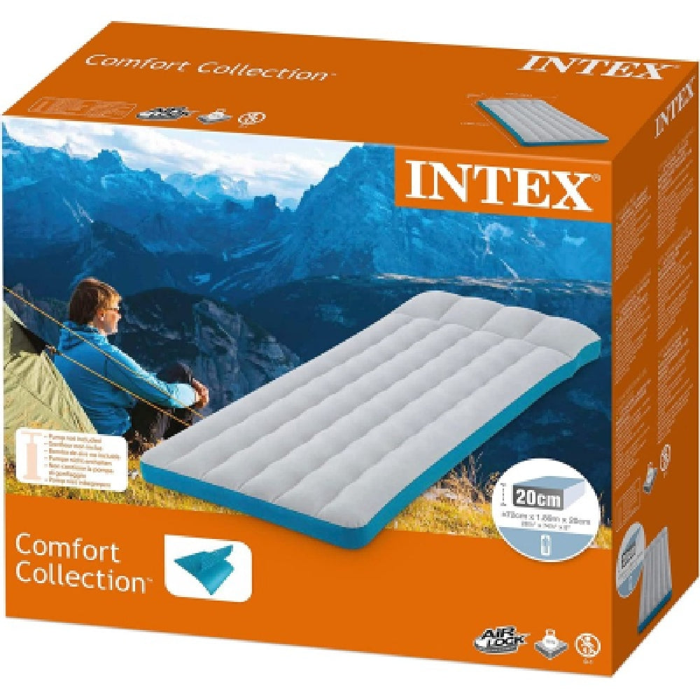 INTEX Comfort Collection Laminated Camping Mattress – Lightweight Waterproof Inflatable Bed for Outdoor Tents - Image 3