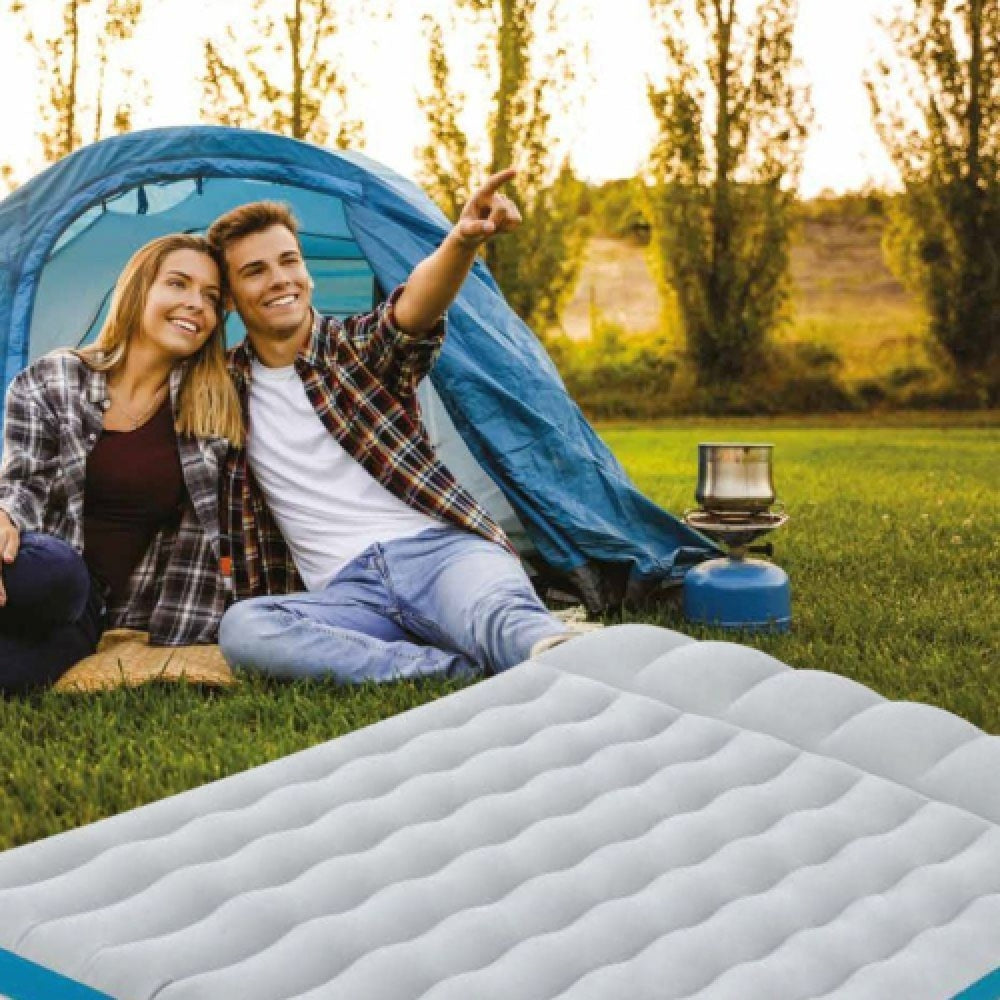 INTEX Ultralight Inflatable Camping Mat – Waterproof Laminated Fiber Sleeping Pad for Tents & Backpacking - Image 4