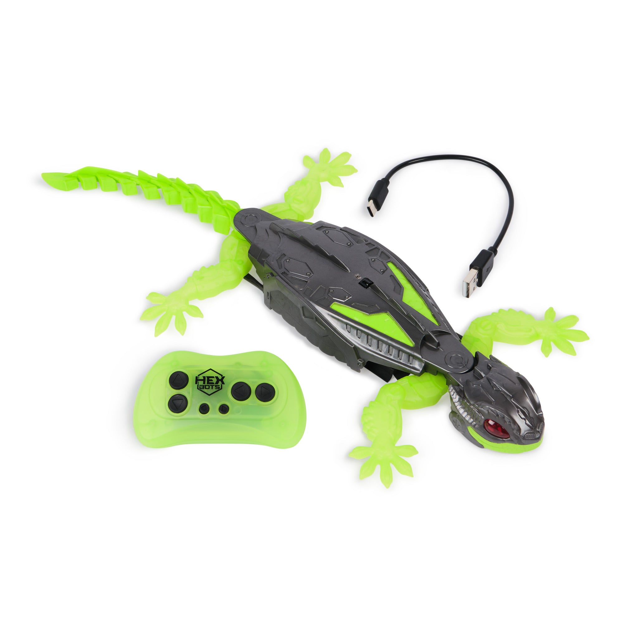 HEX BUG Wall Crawler Gecko Rechargeable Remote Control Robot