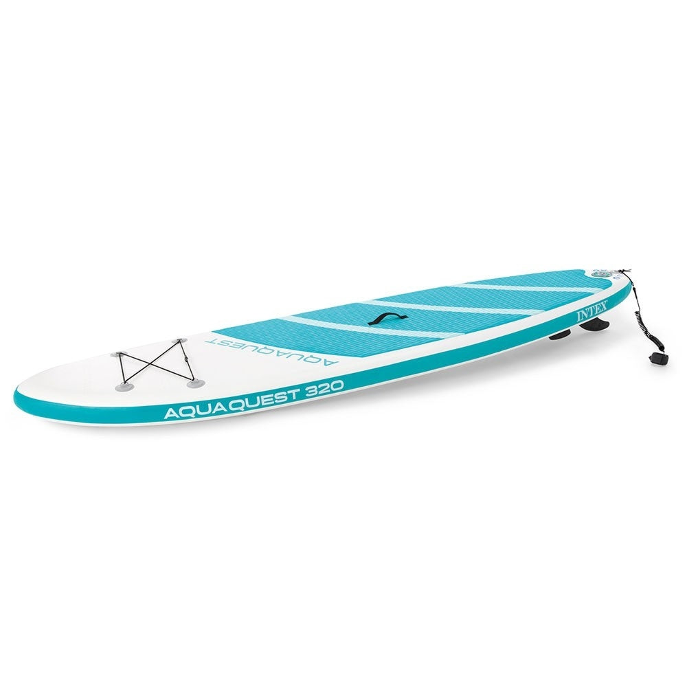 INTEX Aqua Quest 320 Inflatable Stand-Up Paddle Board (SUP) – Professional 10.5ft Board for Lakes & Oceans (Unisex)