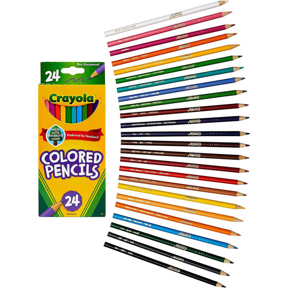CRAYOLA LLC Crayola Coloured Pencils Unisex, 5+ Years, Pack of 24 - Image 2