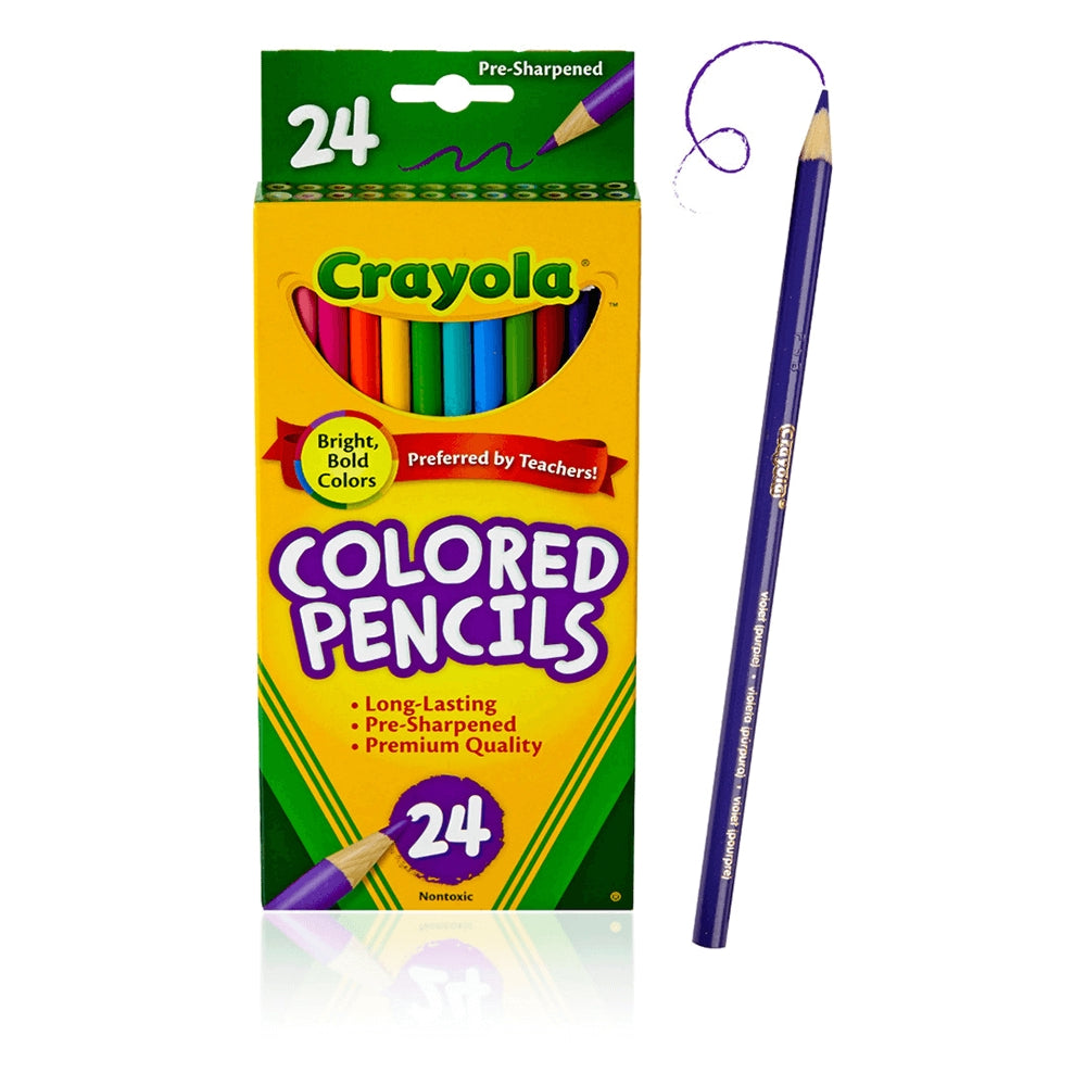 CRAYOLA LLC Crayola Coloured Pencils Unisex, 5+ Years, Pack of 24 - Image 3
