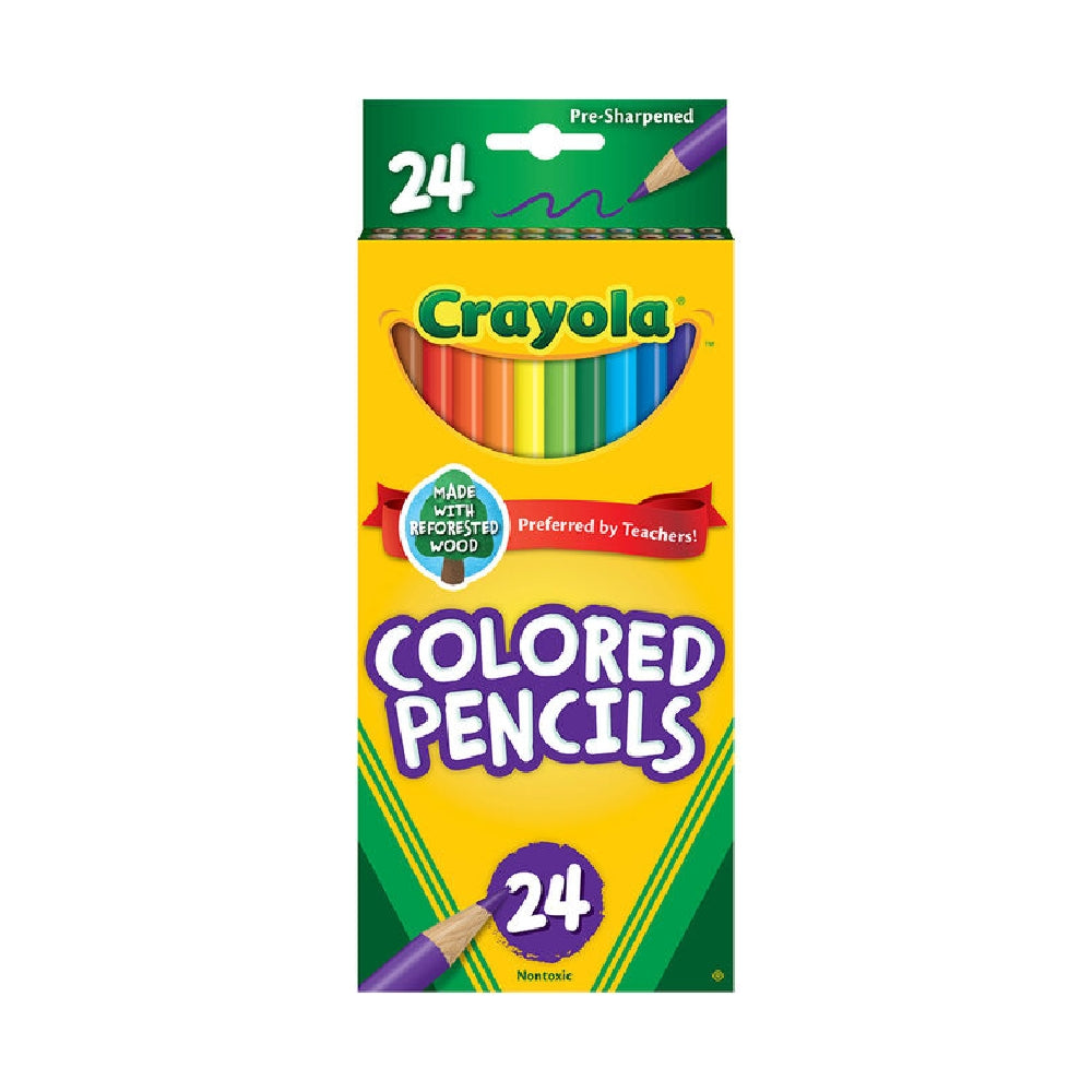 CRAYOLA LLC Crayola Coloured Pencils Unisex, 5+ Years, Pack of 24 - Image 4