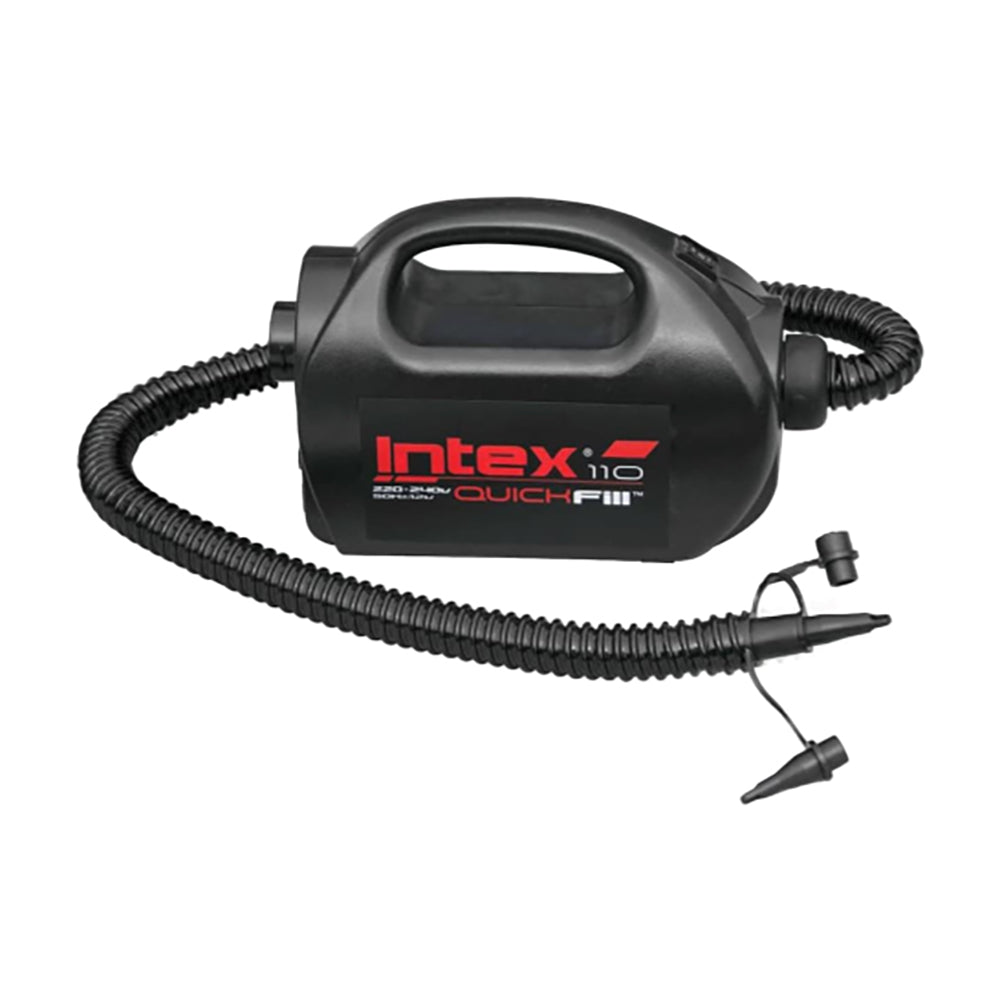 INTEX Quick-Fill High PSI Electric Pump – 220V High-Pressure Inflator for Boats, SUPs & Heavy-Duty Inflatables