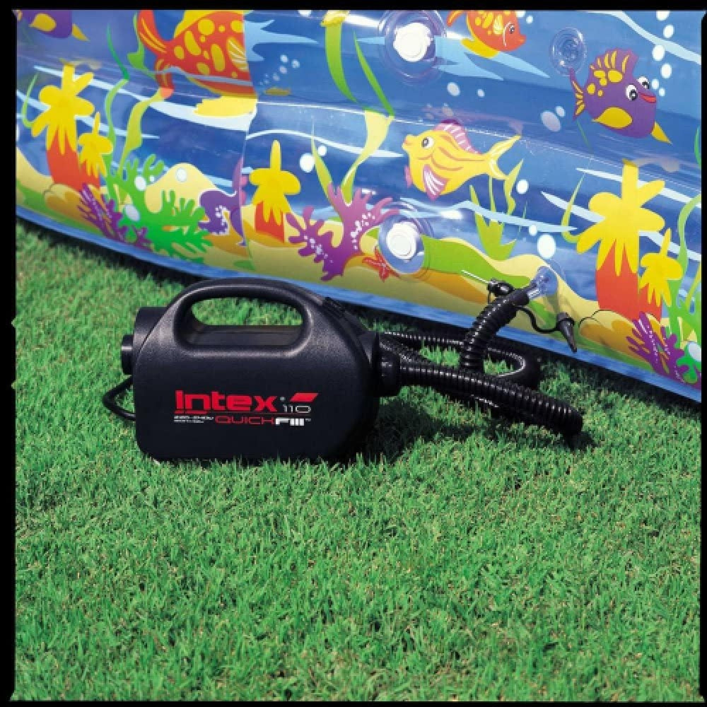 INTEX Quick-Fill High PSI Electric Pump – 220V High-Pressure Inflator for Boats, SUPs & Heavy-Duty Inflatables - Image 2