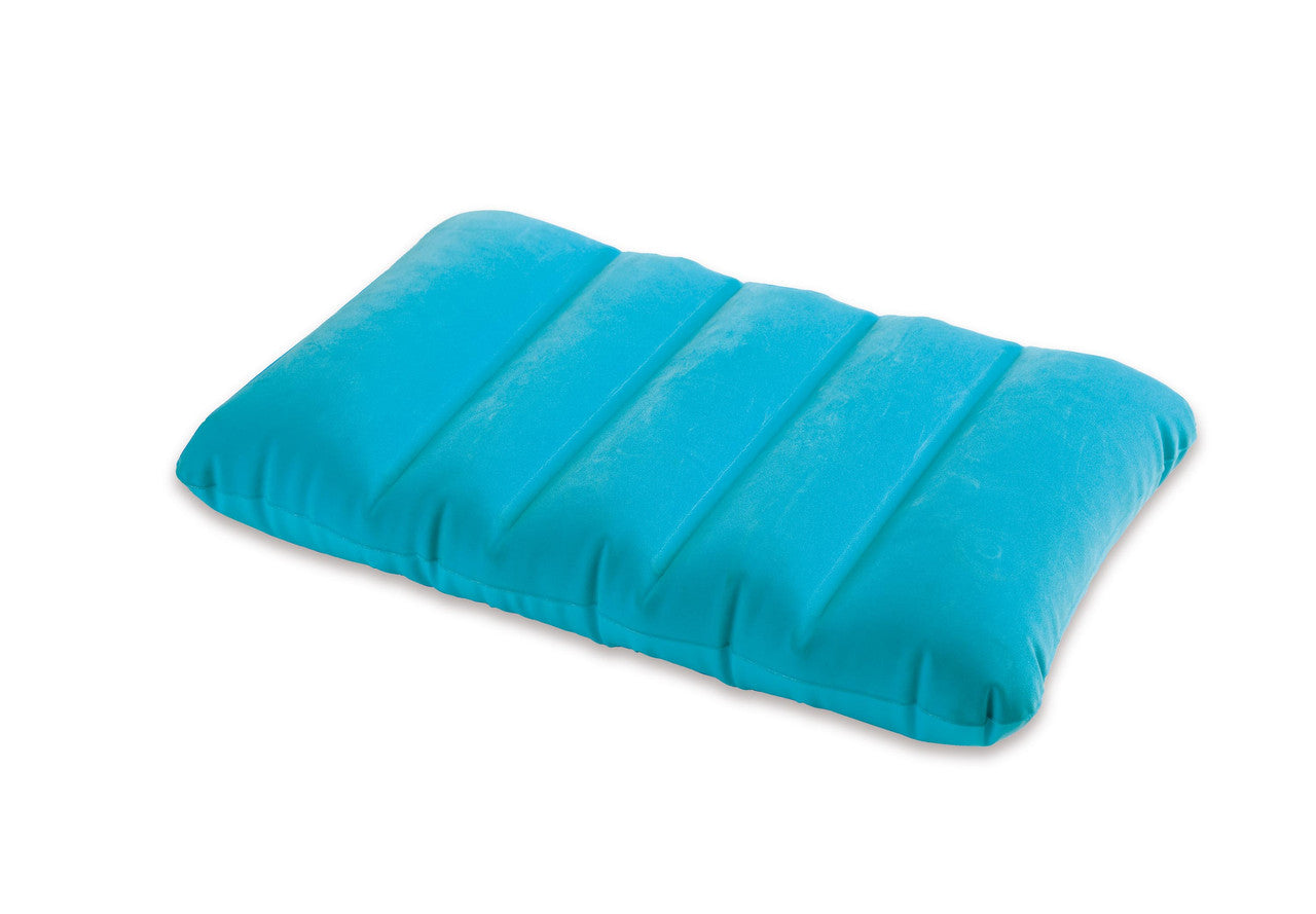 INTEX Kids Inflatable Travel Pillow – Soft Velvety Surface Pillow for School Trips & Camping - Image 3