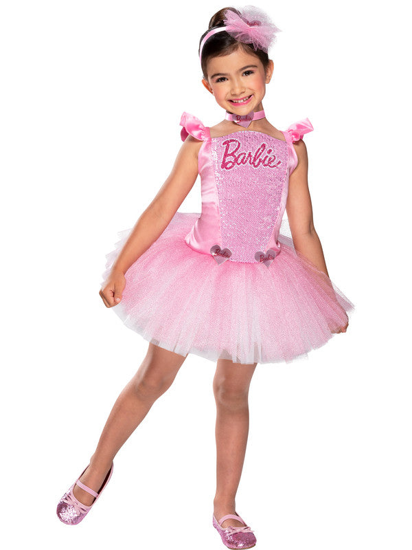  Barbie Ballerina Costume for Girls - Child's Size Medium (5-6 Years)