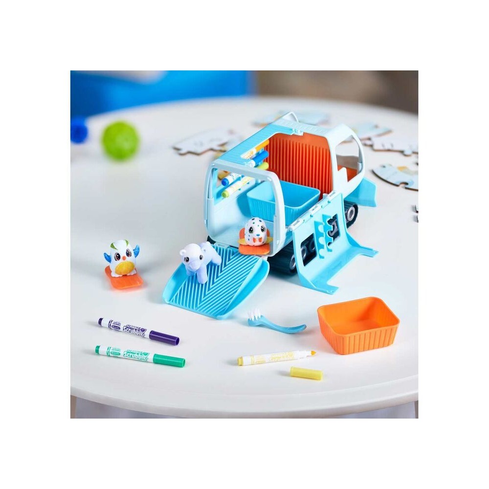 CRAYOLA LLC Crayola Scribble Scrubbie Snow Explorer Playset Unisex, 3-4 Years - Image 4