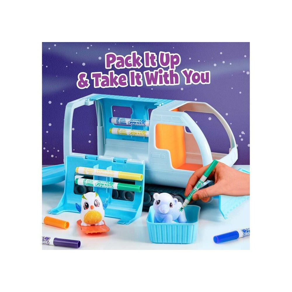 CRAYOLA LLC Crayola Scribble Scrubbie Snow Explorer Playset Unisex, 3-4 Years - Image 5