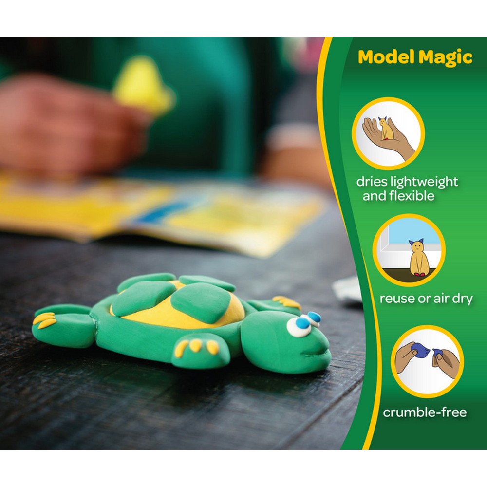 CRAYOLA LLC Crayola Model Magic Natural Colors Modeling Compound Unisex, 3-4 Years - Image 5