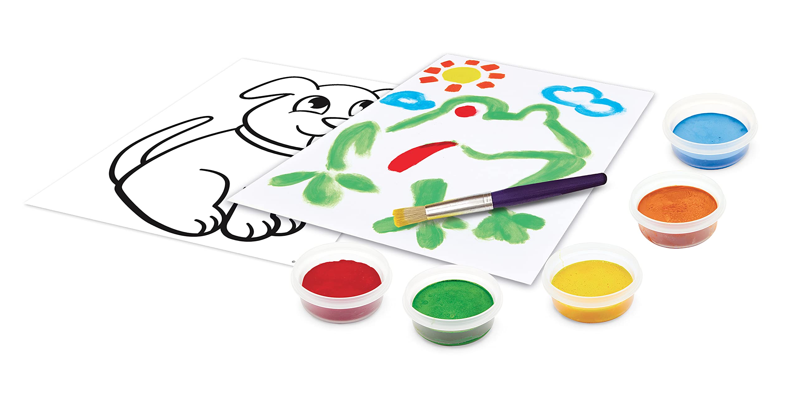 CRAYOLA Mini Kids, Spill Proof Washable Paint Set for Kids