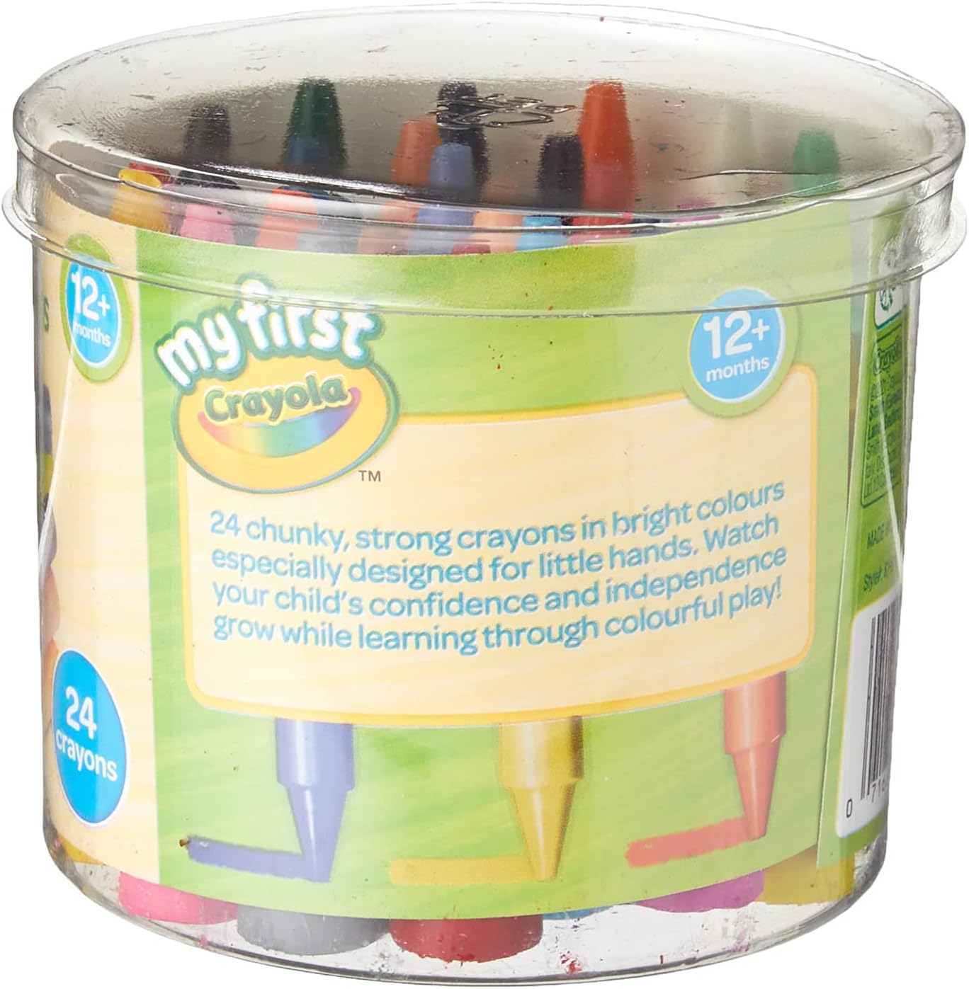 CRAYOLA LLC Mini Kids Jumbo Crayons – 24 Count, Easy-Grip, Colorful Crayons for Creative Fun - Image 4