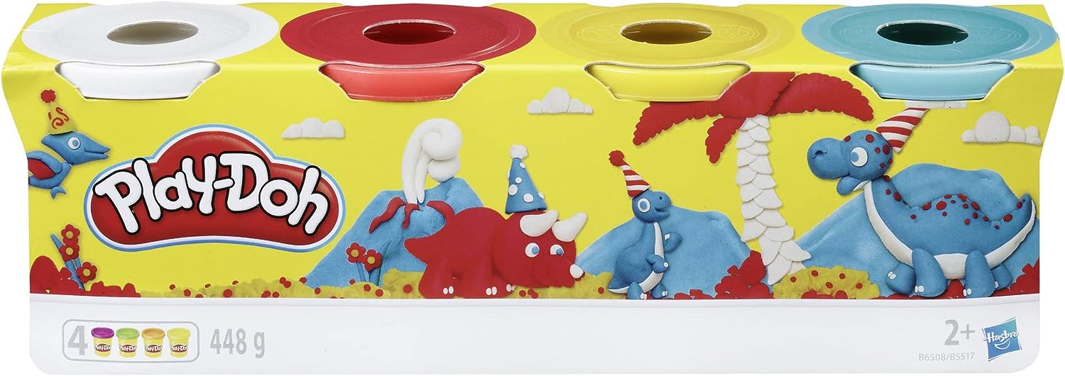 HASBRO Play-Doh 4 Pack Classic Colors